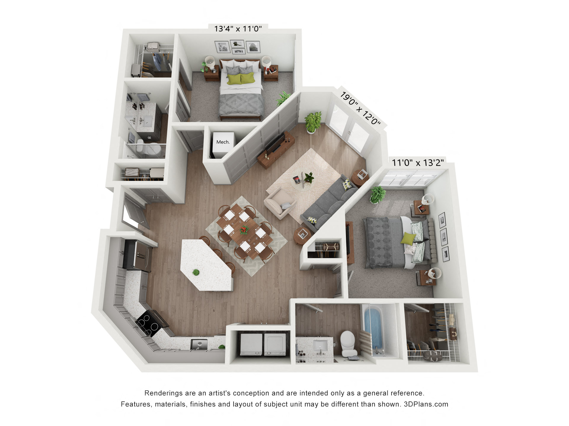 Beck floor plan